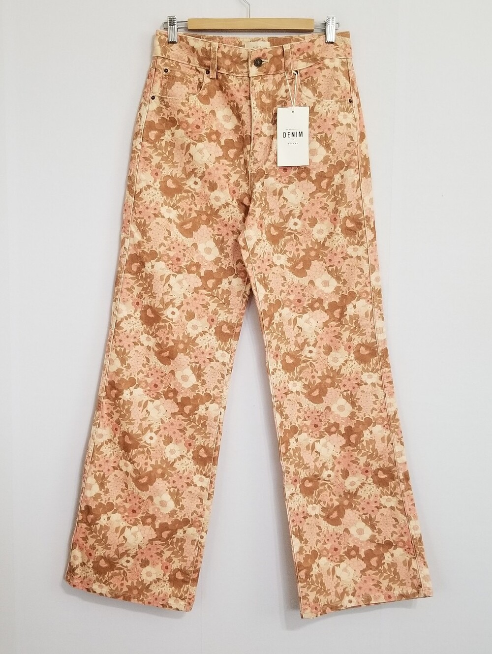 NWT Sezane Wide Leg Trouser Jeans Size 40 Medium - Picture 2 of 11